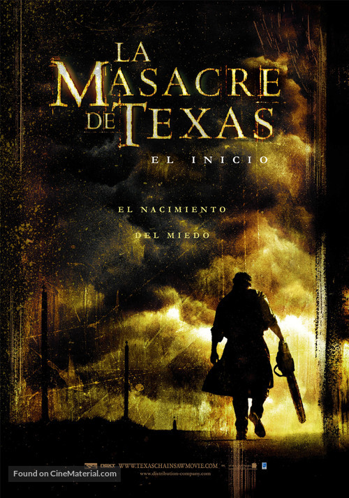 The Texas Chainsaw Massacre: The Beginning - Argentinian Movie Poster