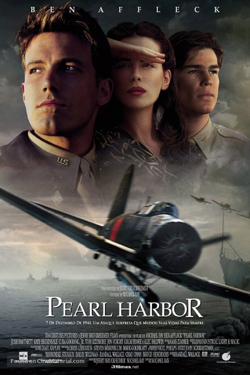 Pearl Harbor - Brazilian Movie Poster