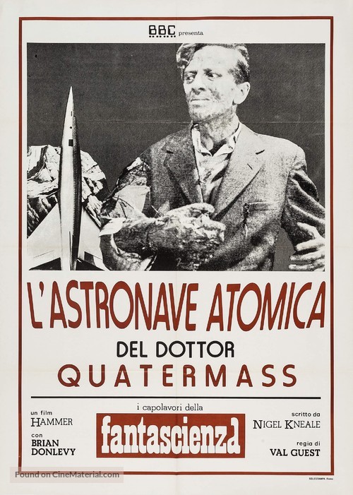 The Quatermass Xperiment - Italian Re-release movie poster