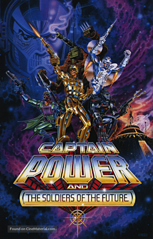 &quot;Captain Power and the Soldiers of the Future&quot; - VHS movie cover