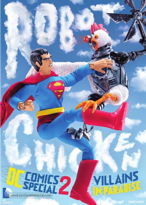 Robot Chicken DC Comics Special II: Villains in Paradise - DVD movie cover
