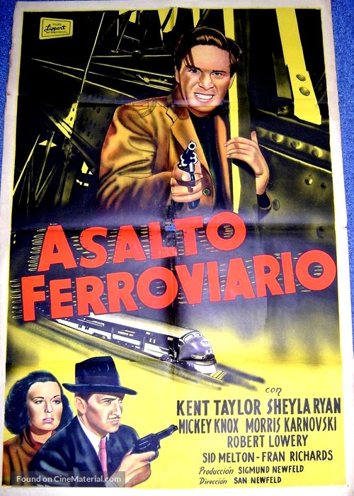 Western Pacific Agent - Argentinian Movie Poster