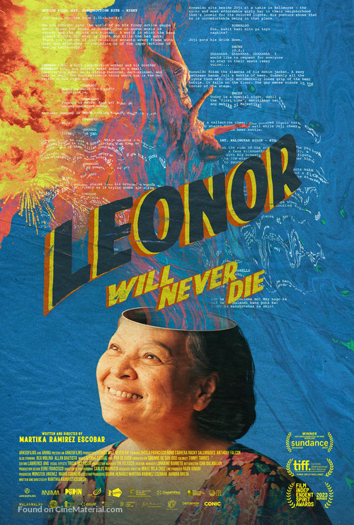 Leonor Will Never Die - British Movie Poster