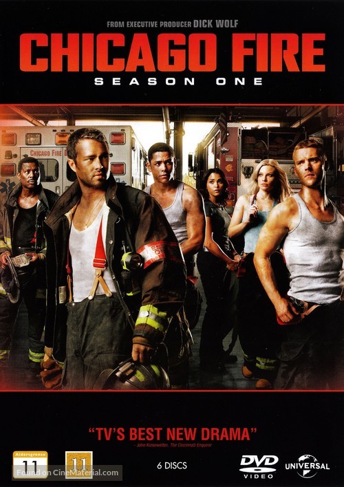 &quot;Chicago Fire&quot; - Danish DVD movie cover