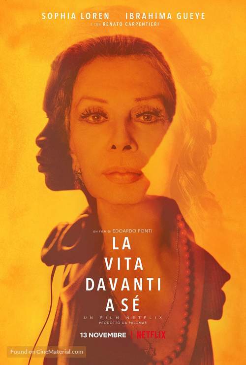 La vita davanti a s&eacute; - Italian Movie Poster