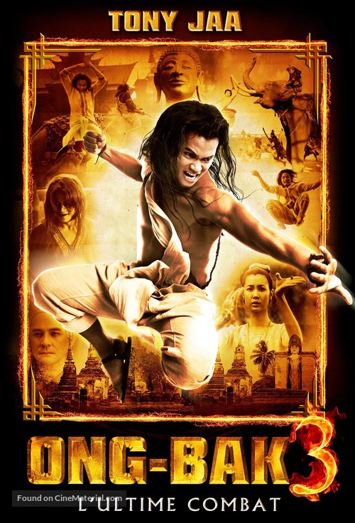 Ong Bak 3 - French DVD movie cover
