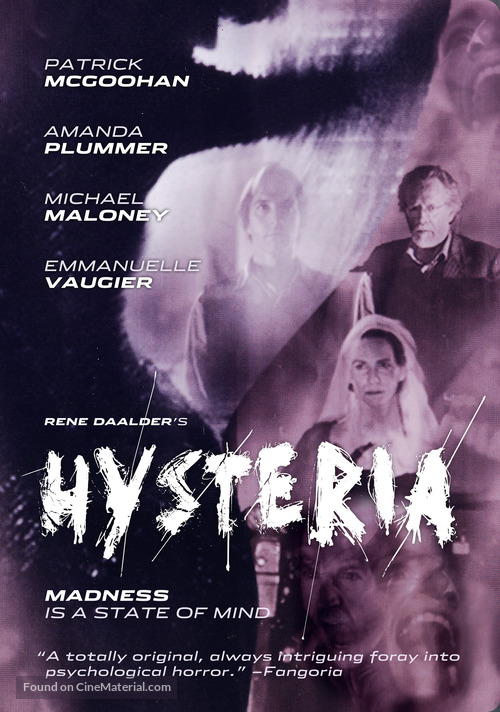 Hysteria - DVD movie cover