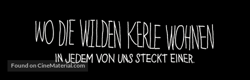 Where the Wild Things Are - German Logo