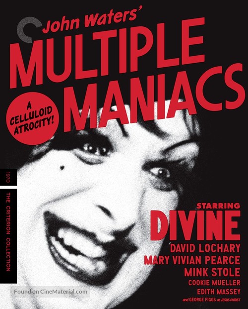 Multiple Maniacs - Blu-Ray movie cover