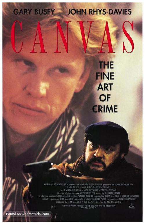 Canvas - Canadian Movie Poster
