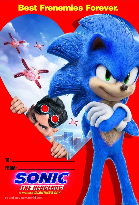 Sonic the Hedgehog (2020) movie poster