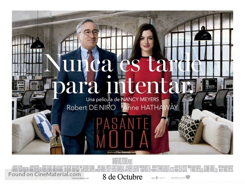 The Intern - Argentinian Movie Poster