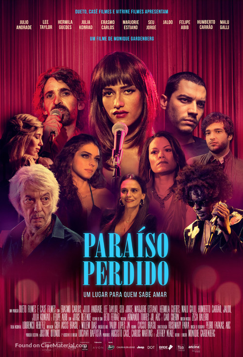 Para&iacute;so Perdido - Brazilian Movie Poster