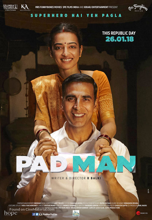 Padman - Indian Movie Poster