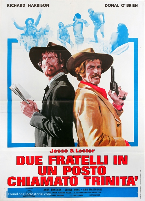 Jesse &amp; Lester - Due fratelli in un posto chiamato Trinit&agrave; - Italian Movie Poster