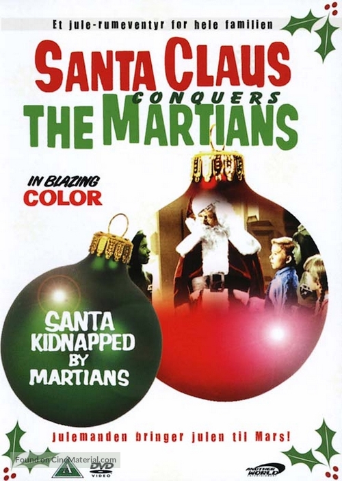Santa Claus Conquers the Martians - Danish DVD movie cover