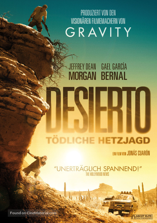 Desierto - German Movie Poster