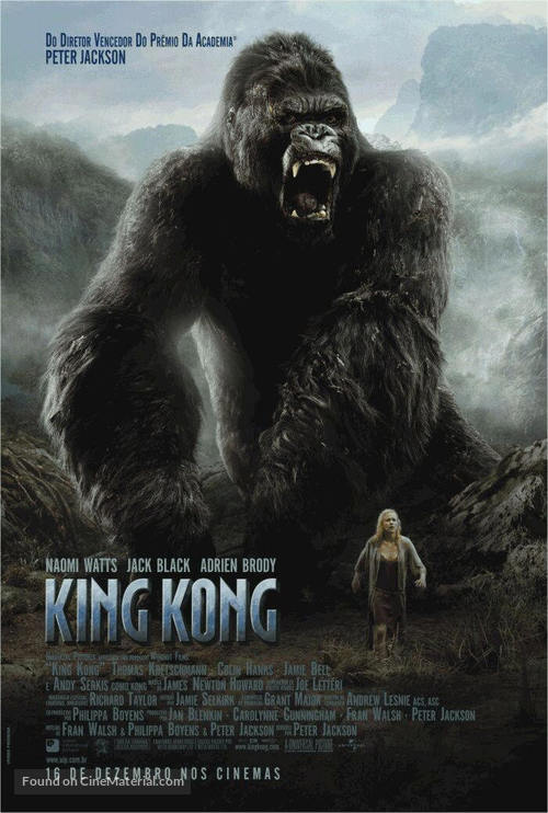 King Kong - Brazilian poster