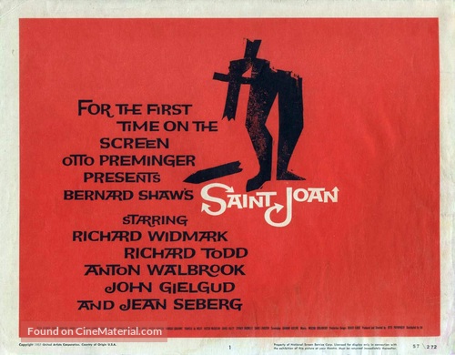 Saint Joan - Movie Poster