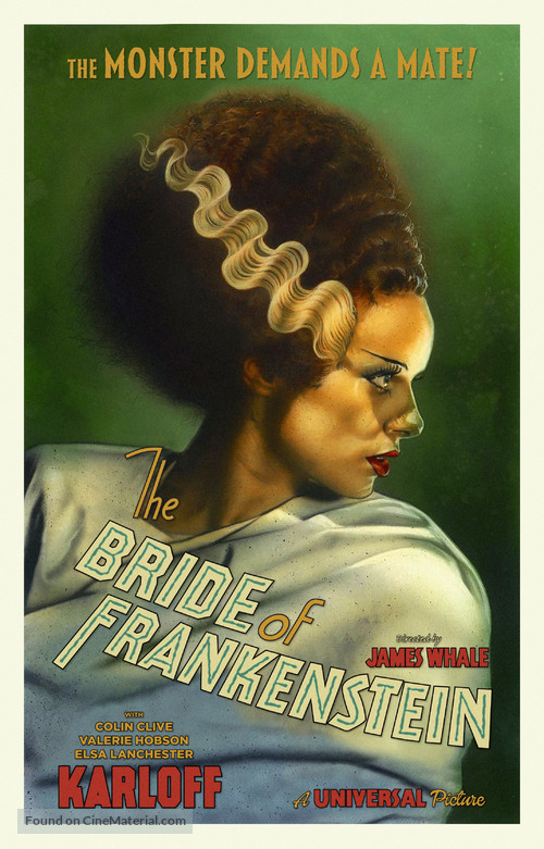 Bride Of Frankenstein 1935 Movie Poster 