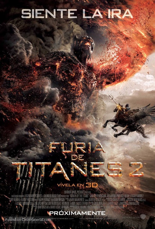 Wrath of the Titans - Argentinian Movie Poster