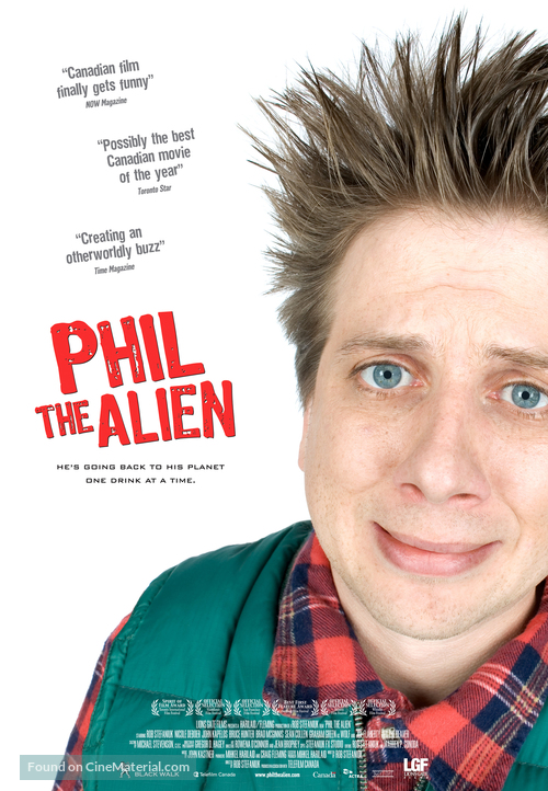 Phil the Alien - Canadian poster