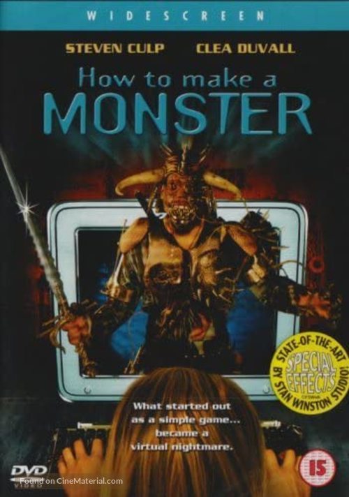 How to Make a Monster - British Movie Cover