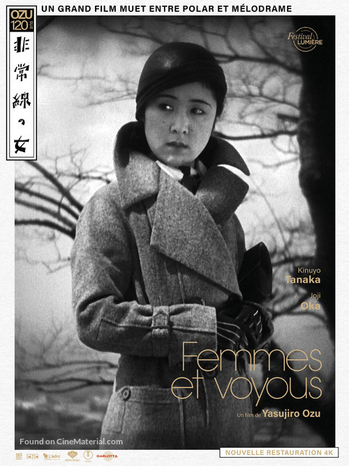 Hij&ocirc;sen no onna - French Re-release movie poster