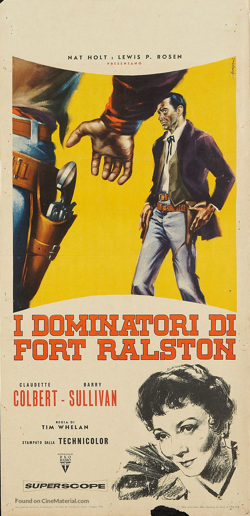 Texas Lady - Italian Movie Poster
