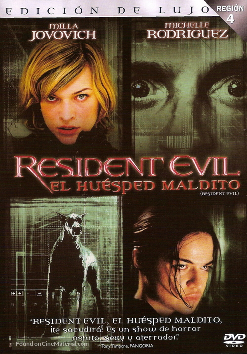 Resident Evil - Argentinian Movie Cover