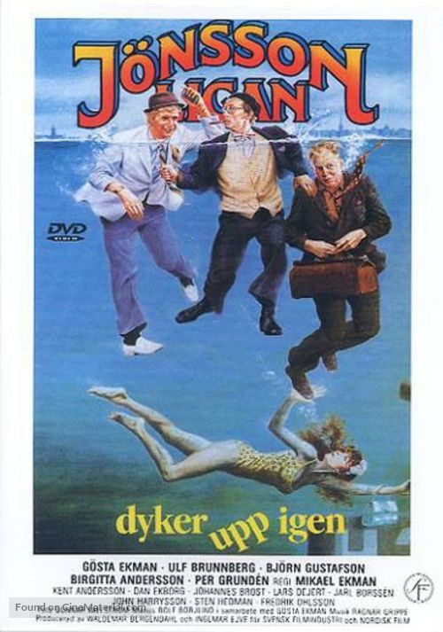J&ouml;nssonligan dyker upp igen - Swedish DVD movie cover