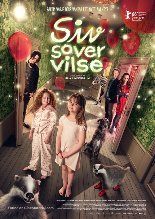 Siv sover vilse - Swedish Movie Poster