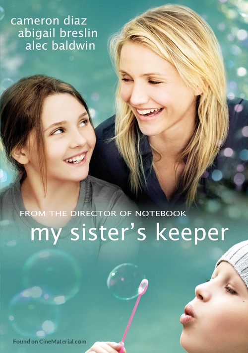 My Sister&#039;s Keeper - DVD movie cover