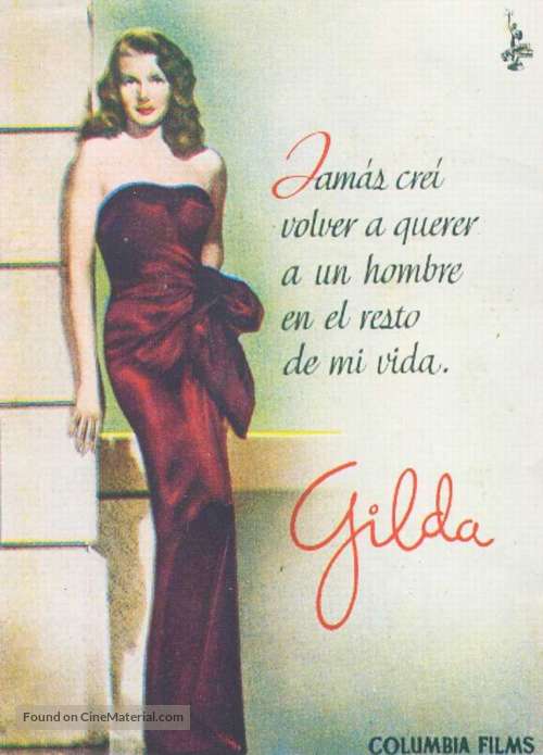 Gilda - Spanish Movie Poster