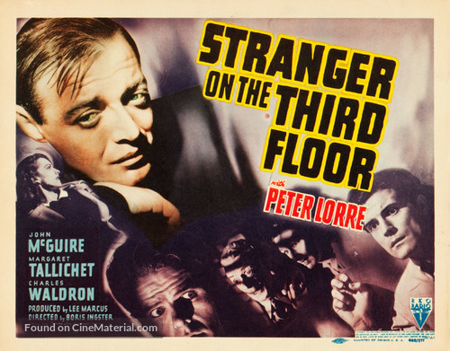 Stranger on the Third Floor - Movie Poster