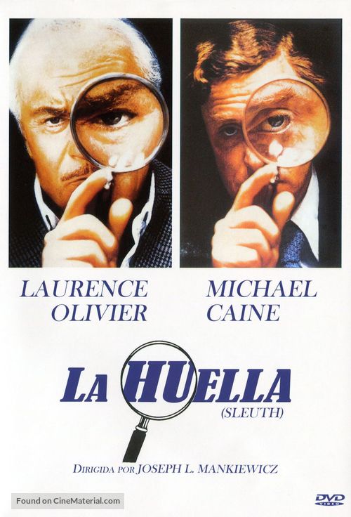 Sleuth - Spanish DVD movie cover
