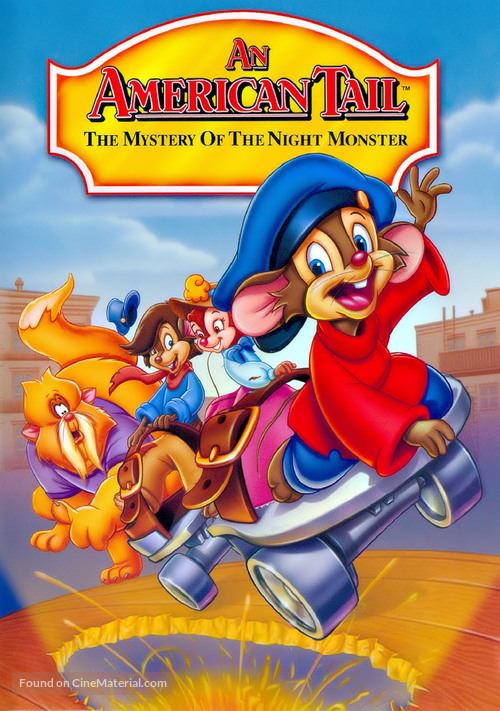 An American Tail: The Mystery of the Night Monster - DVD movie cover