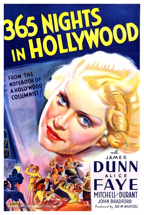 365 Nights in Hollywood - Movie Poster