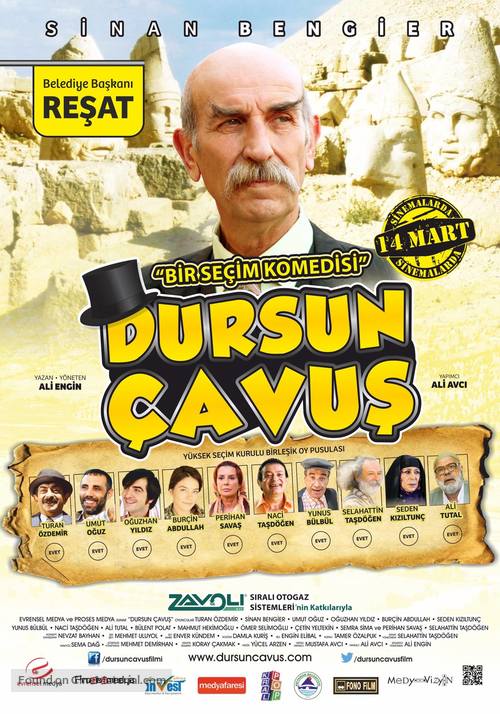 Dursun &Ccedil;avus - Turkish Movie Poster