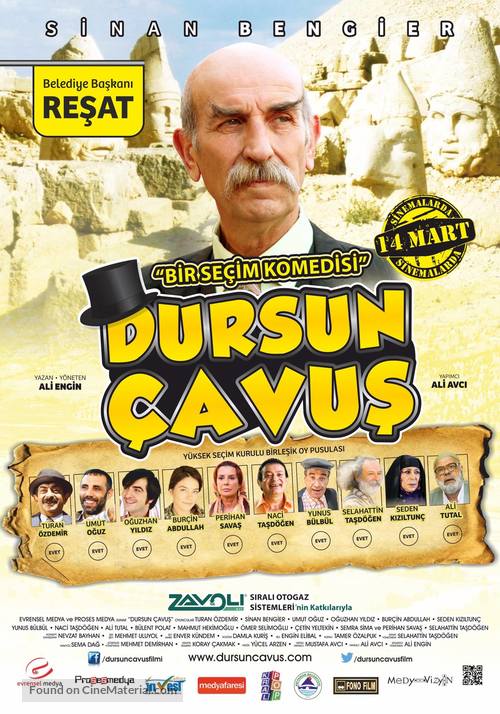 Dursun &Ccedil;avus - Turkish Movie Poster