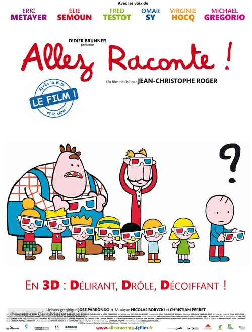 Allez raconte! - French Movie Poster