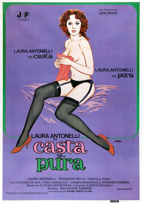 Casta e pura - Spanish Movie Poster