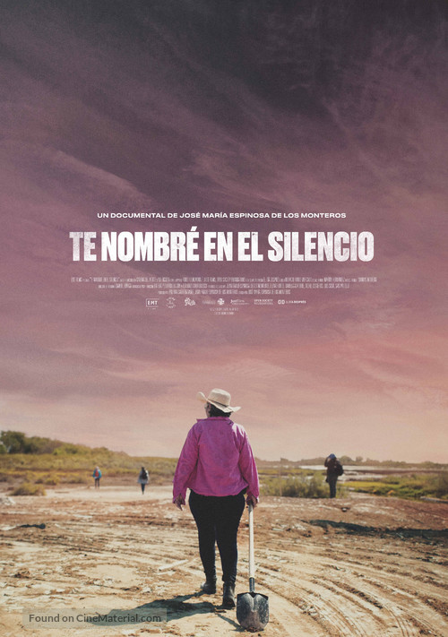 Te nombr&eacute; en el silencio - Mexican Movie Poster