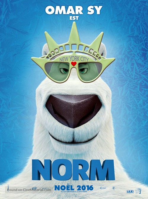 Norm of the North - French Movie Poster