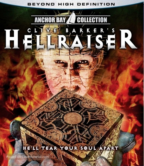Hellraiser - Blu-Ray movie cover