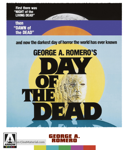 Day of the Dead - British Blu-Ray movie cover