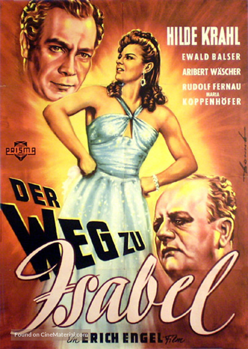 Der Weg zu Isabel - German Movie Poster