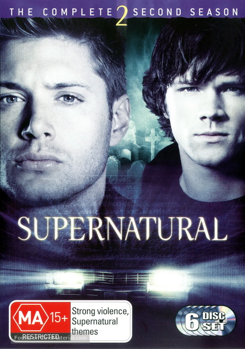 &quot;Supernatural&quot; - Australian DVD movie cover
