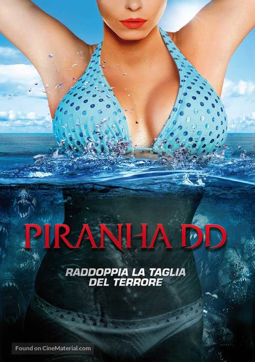 Piranha 3DD - Italian Movie Cover