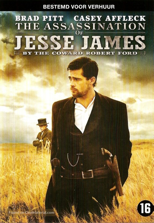 The Assassination of Jesse James by the Coward Robert Ford - Dutch DVD movie cover